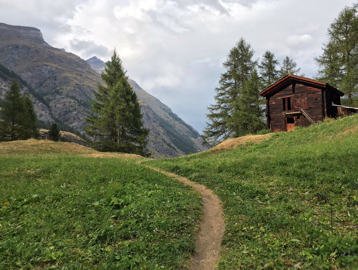 Hiking through Switzerland. 🇨🇭