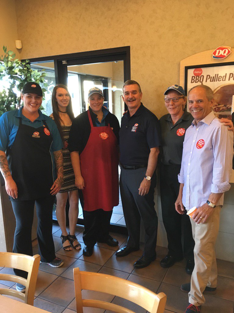 CHFManitoba's tweet image. President @DQCanada live at the Regent location #MiracleTreatDay @CMNCanada