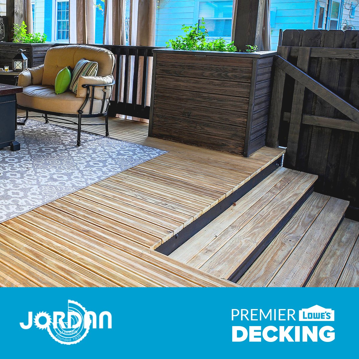 premier_decking's tweet photo. Premier Decking is Feel Good Wood.  Sit back and relax this summer from the comfort of your home.  #PremierDecking #lovedecks  #JordanLumber https://t.co/JYaGViYbbi