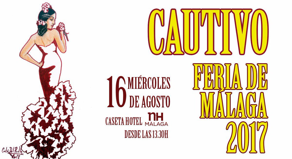 Los Cofrades de <a href="/cautivotrinidad/">Cautivo Málaga</a> se van a la Feria  el Miércoles en su caseta de <a href="/NHHotels/">NH Hotels</a> ¿Los acompañamos?