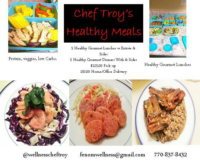 troyweaver's tweet photo. Atlanta's getting healthy with Coach Troy. @wellnesscheftroy #fenomwellness #troythetrainer #foodie #workout #veggies #cooking https://t.co/7LGEEqqi1P