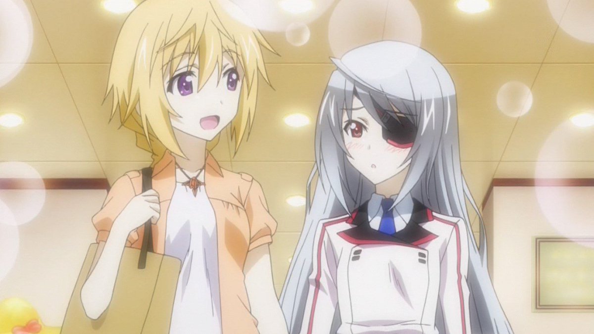 この間、久々に「IS(ｲﾝﾌｨﾆｯﾄ・ｽﾄﾗﾄｽ)」観たけど シャルとラウラが可愛