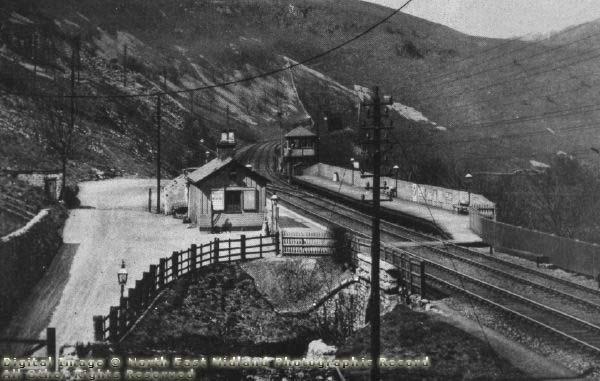 1911 Midland #Railway #photo of #MonsalDale #Station #Derbyshire #PeakDistrict which closed #onthisday in 1959 goo.gl/EKQn1K