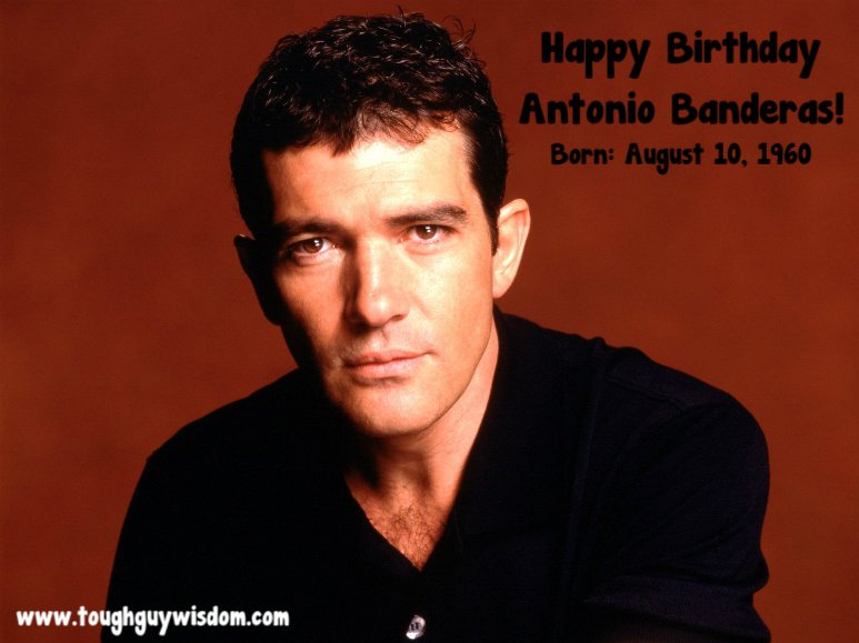 Happy 57th Birthday to Antonio Banderas! 