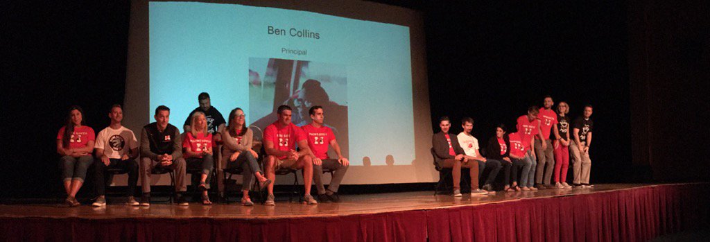 Yes, <a href="/Maine_South/">Maine South HS</a>  having way too much fun intro new staff. Welcome back ALL teachers. Let's get started. #207learn