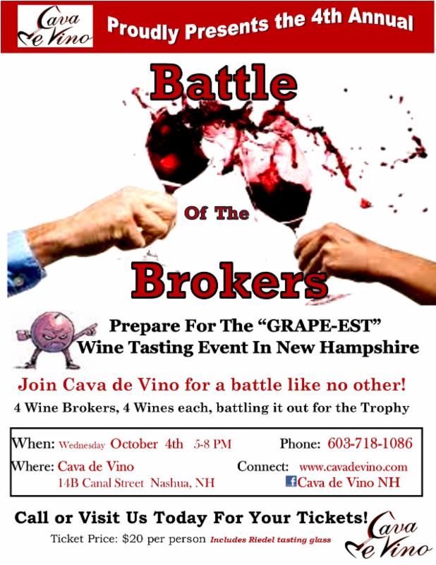 CavadeVinoNH's tweet photo. Battle of The Brokers &amp; More! https://t.co/Om38K0uoCB https://t.co/t6Yy1bERtS