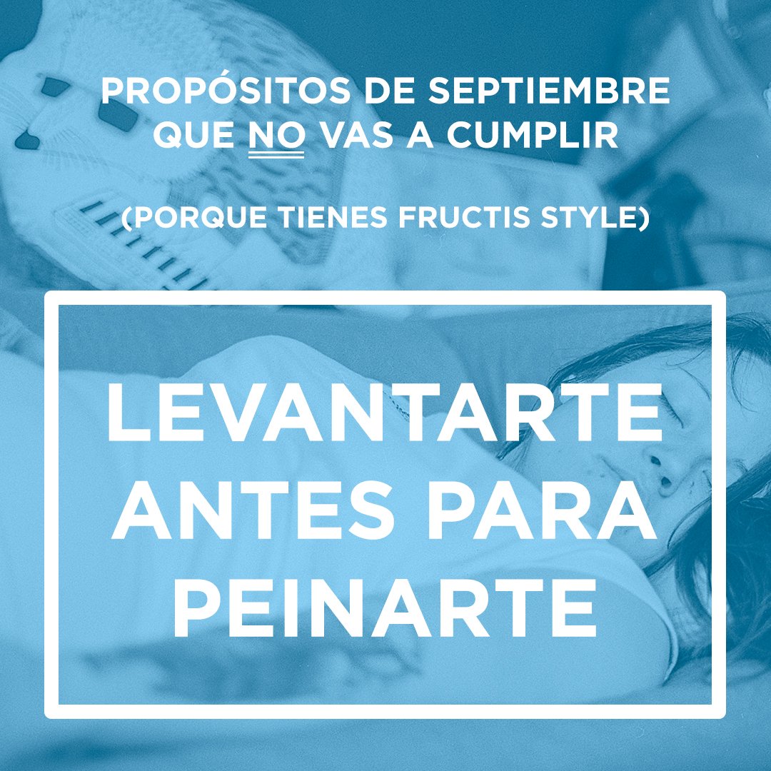 Porque menos mal que tienes un #PelazoFructis  👍 😏
#ylosabes 
#ylosaben