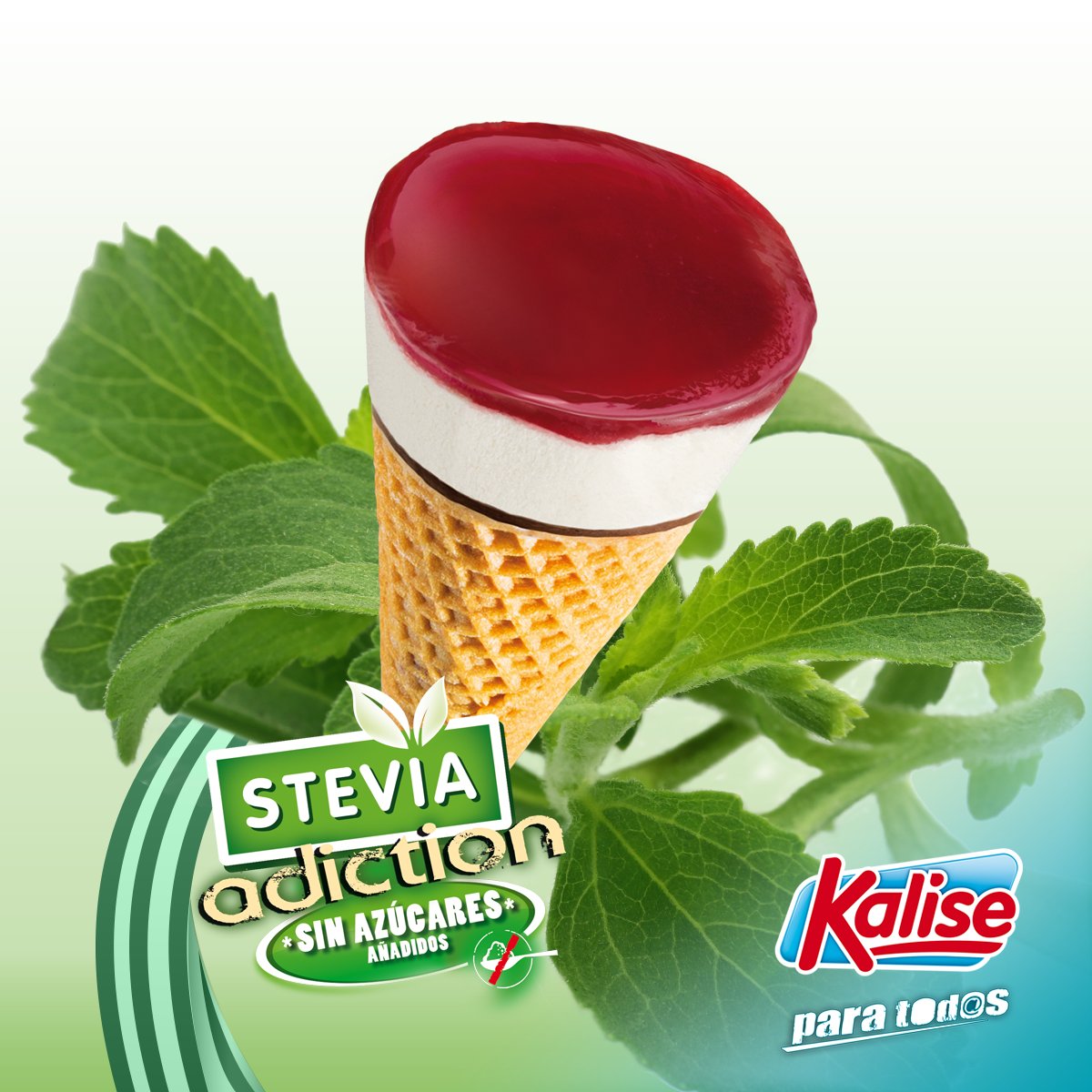 ¿Cómorrr? ¿Casi mediads de agosto y aún no lo has probado? Fliparás con Stevia Adiction, el nuevo helado de #kalise sin azúcares añadidos :)