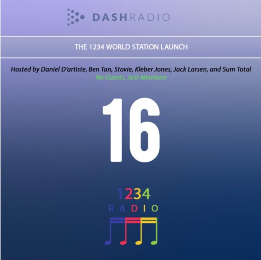 1234WorldRadio's tweet photo. #1234RadioShow Marathon is now live! 
Tune into ep. 16 on #1234World 📻🤘 https://t.co/ExRCF0D2t5 
No Guests, Just Members https://t.co/fBKaxQCP4s