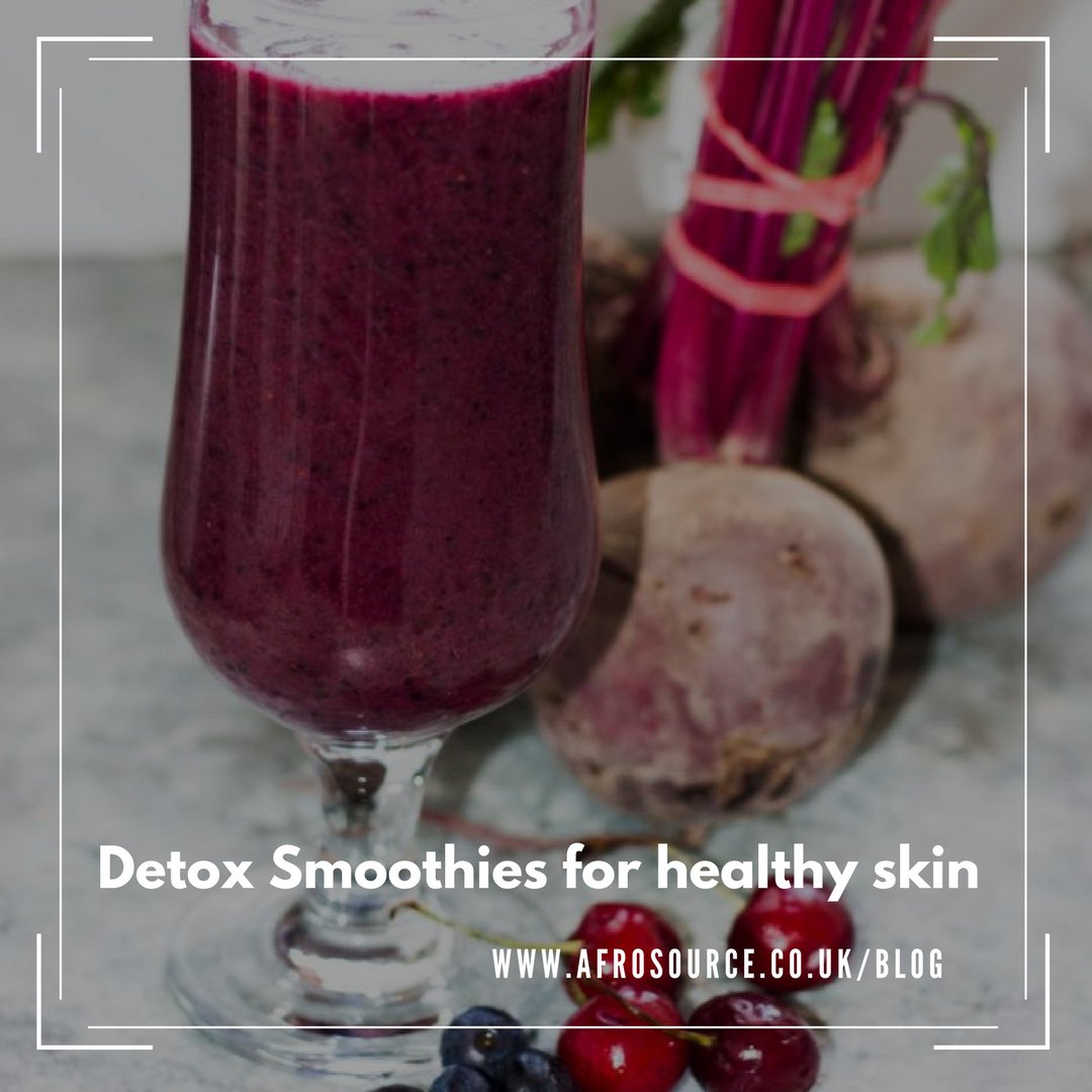 afrosource's tweet image. Check out our latest blog post. 4 detox smoothie recipes for healthier looking skin. #FLAWLESS afrosource.co.uk/detox-smoothie…