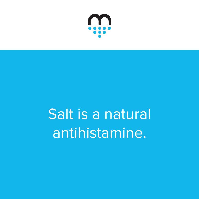 A pinch of #salt sprinkled on the tongue may help improve an allergic reaction or an asthma attack. #Salt #Tech