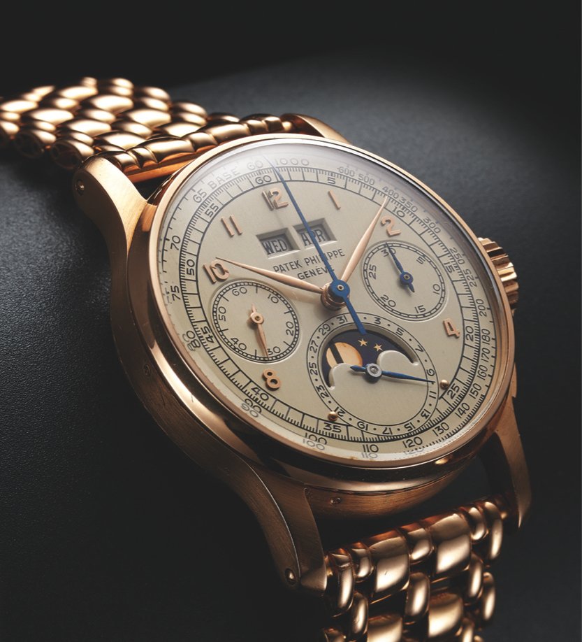#PatekPhilippe Ref 1518 sold <a href="/Antiquorum/">Antiquorum</a> NY sale for $794,500. Have a watch to sell? Call (212) 750-1103/email clientadvisory@antiquorum.com