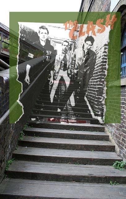 The spot in Camden where the photo for the Clash’ first album was shot