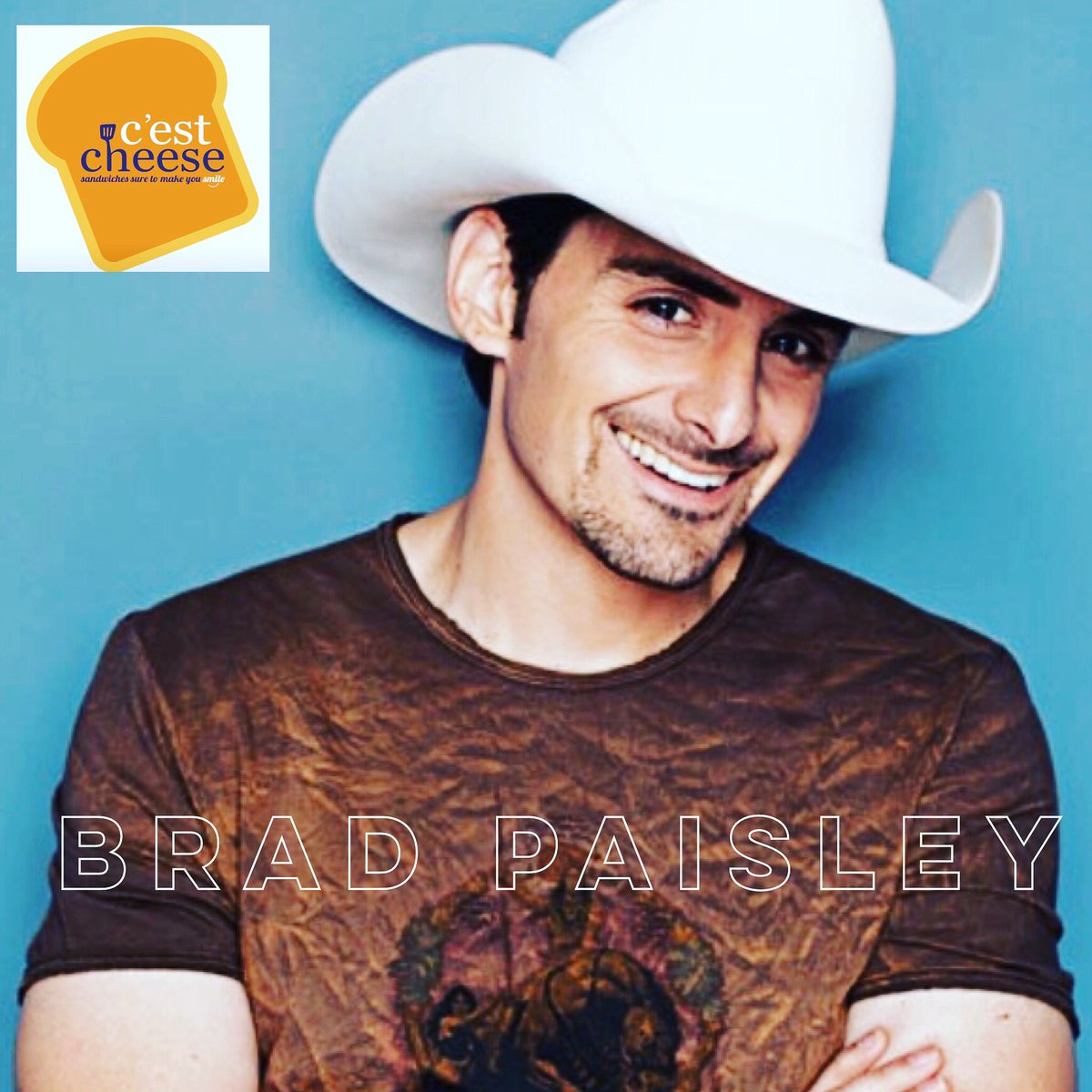 Can't wait to feed you tonight, <a href="/BradPaisley/">Brad Paisley</a> #cheesygoodness #welcometocincy
