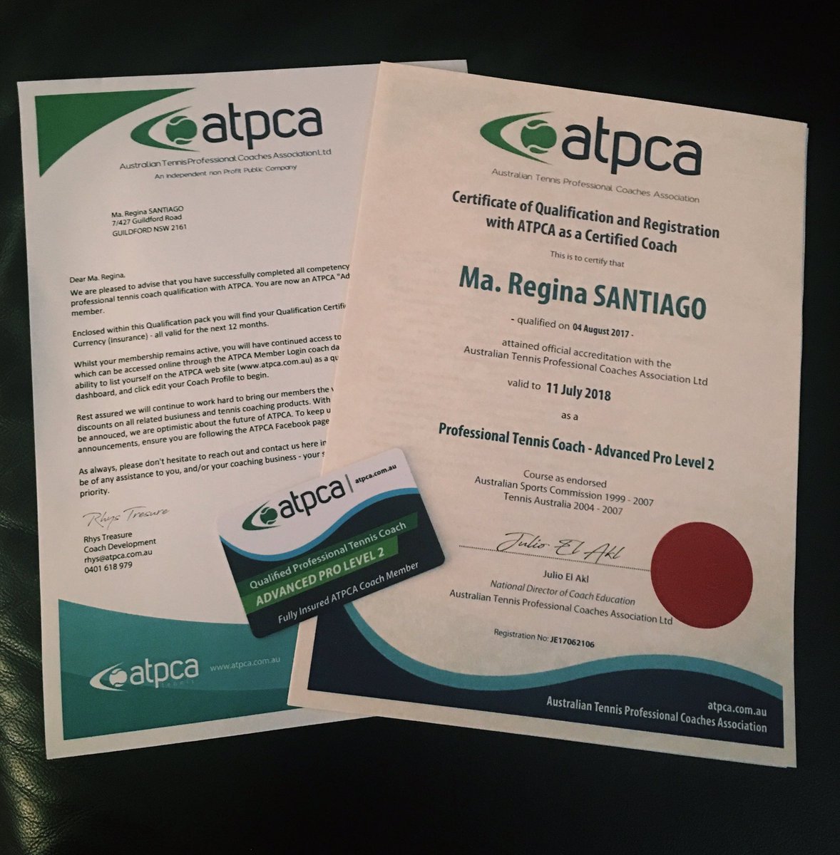 RegSantiago's tweet photo. I did it. Both Level 1 and Level 2 at the same time. Wow. #ATPCA https://t.co/O3F3xQkc9i