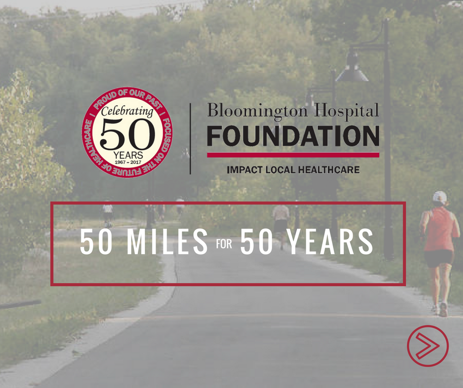 BloomHF's tweet photo. Our staff is taking on a new challenge: #50milesfor50years to celebrate our 50th bday! @IUHealthBloom @IUHealthTeam #IUHFive https://t.co/0ZvViqYpn4