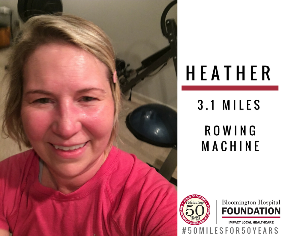 BloomHF's tweet photo. Our staff is taking on a new challenge: #50milesfor50years to celebrate our 50th bday! @IUHealthBloom @IUHealthTeam #IUHFive https://t.co/0ZvViqYpn4