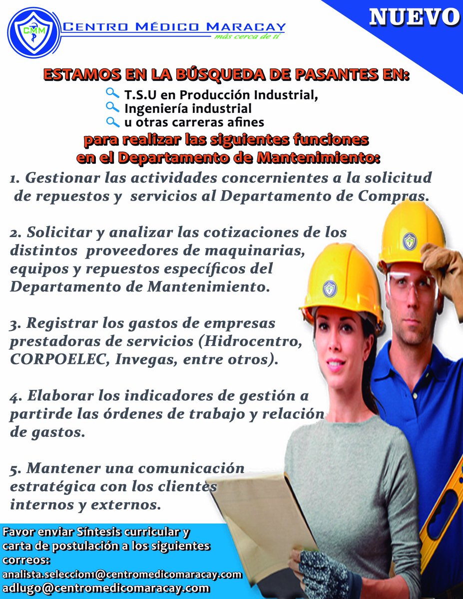 cmm_master's tweet image. Centro Médico Maracay, espera por ti!