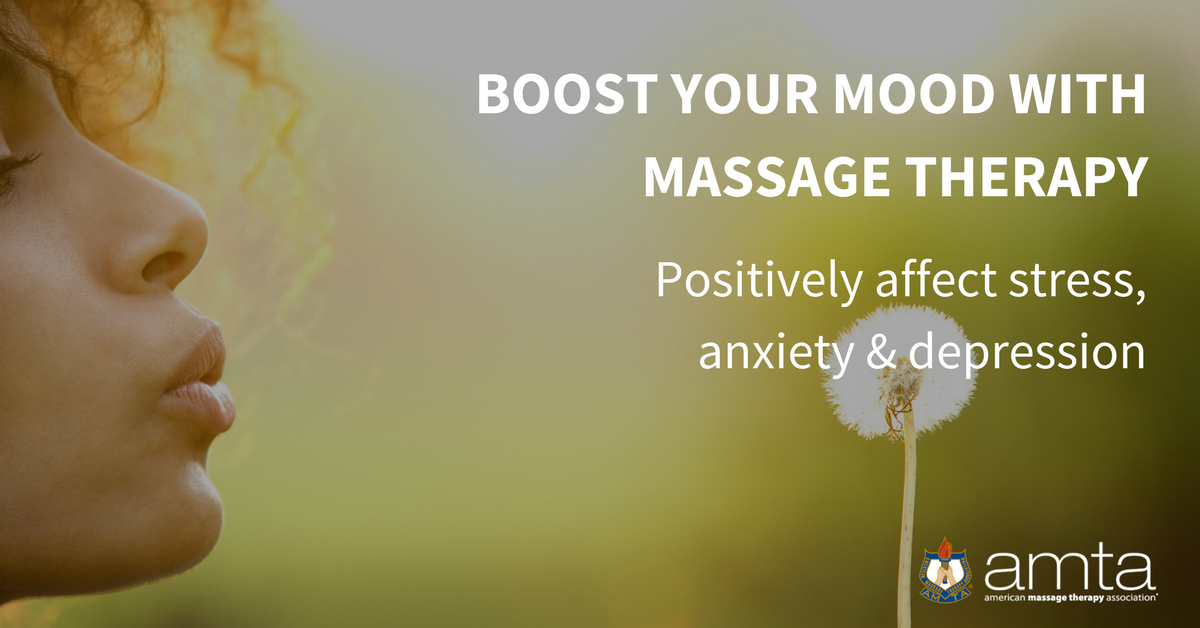 The symptoms of stress, anxiety and depression may be positively affected with massage. goo.gl/yd1mPZ