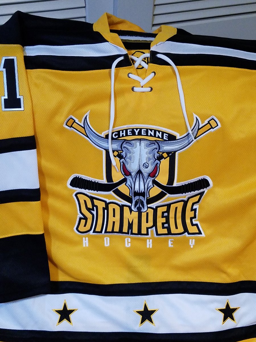 stampshockey's tweet photo. They're Here!  New "Away" Sweaters
@jjohnke @kfbcsportszone @wshl_365 @WSHLblog @WSHLHockey @brettwyosports @tiffanylogan @shortgonews https://t.co/Ikv1tm2DTZ