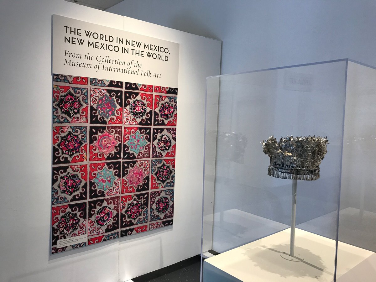 ObjectsOfArt's tweet image. Who's extra excited about the @NMM_IntFolkArt pop up at this years show. Setting up! 😬#ObjectsOfArt #folkart #NewMexico