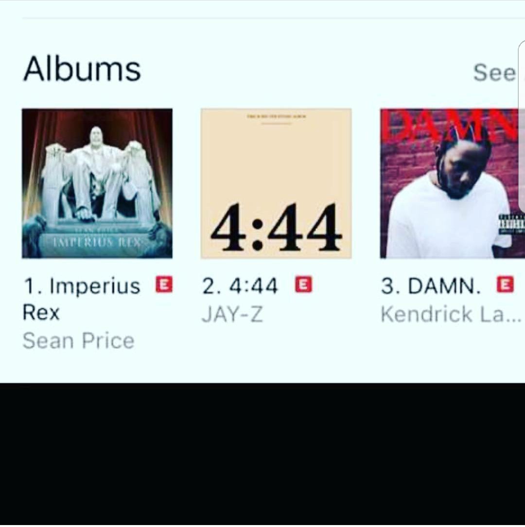 jakepalumbo's tweet image. It's an AMAZING thing to see Sean Price with the #1 rap album, above Jay-Z &amp;amp; Kendrick. I wish he was here to see it, tho 😕 #SeanPriceForever