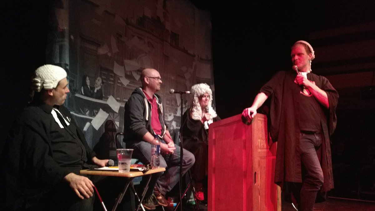 inksters's tweet photo. Judge wonders if Richard is not too old to wear a hoody #trialinksters https://t.co/sSjkJIF89v