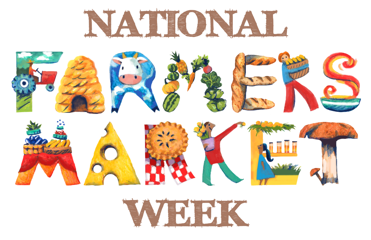 USDA_FNA's tweet photo. Celebrate National Farmers Market Week by planning a trip to a #farmersmarket! Find one near you here: https://t.co/zCoc6SUxt9 #NFMW https://t.co/EwCbMnsZjU