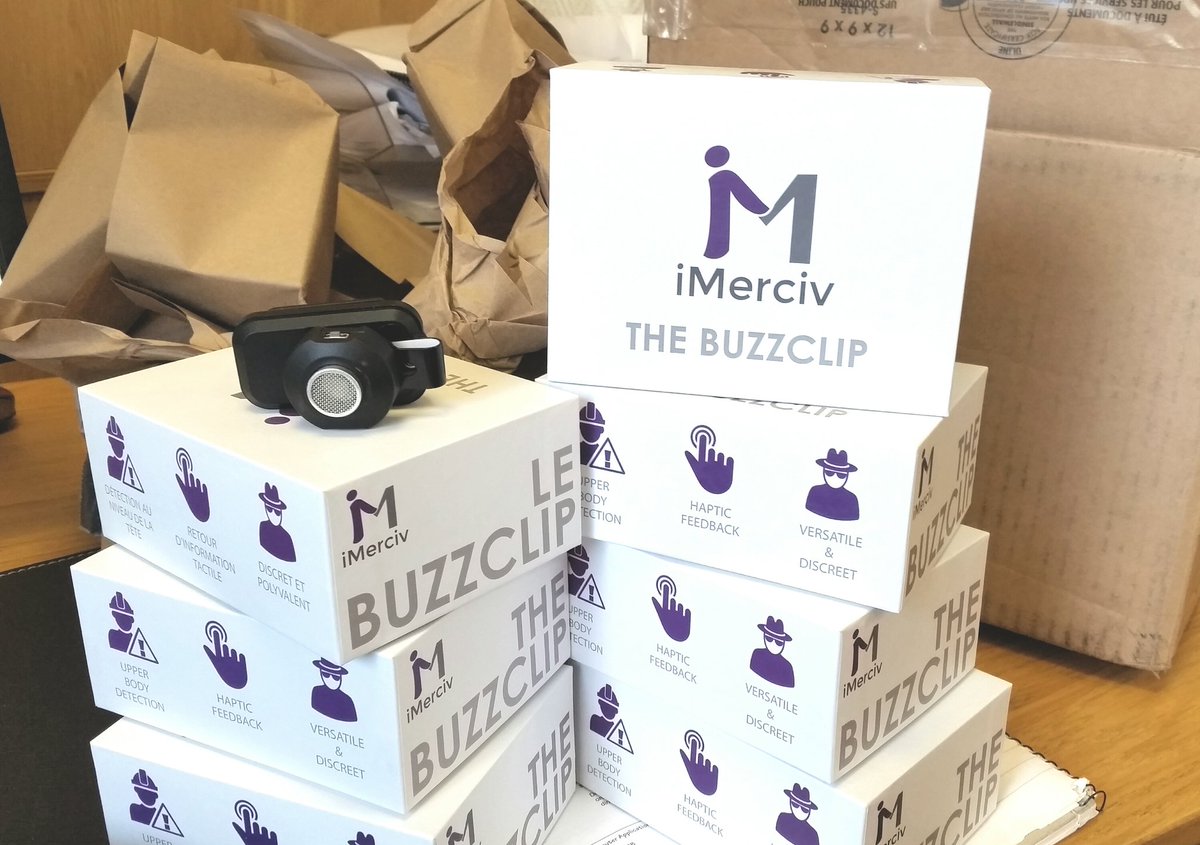 ICAPAB's tweet photo. Nya #Buzzclip finns nu på lager! Ger dig med #synnedsättning #synvariation haptisk feedback när något finns framför dig. https://t.co/mWcFcRQ3zl