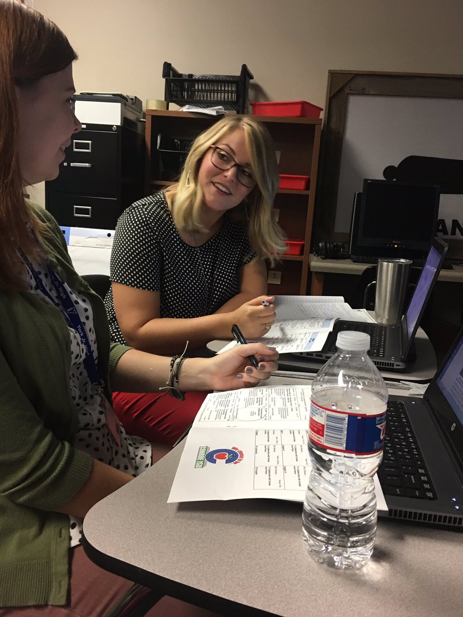 tkoehnle's tweet photo. Love our York teachers~ Always looking for new ideas to help our kiddos grow. https://t.co/C6QSKTa7Ok