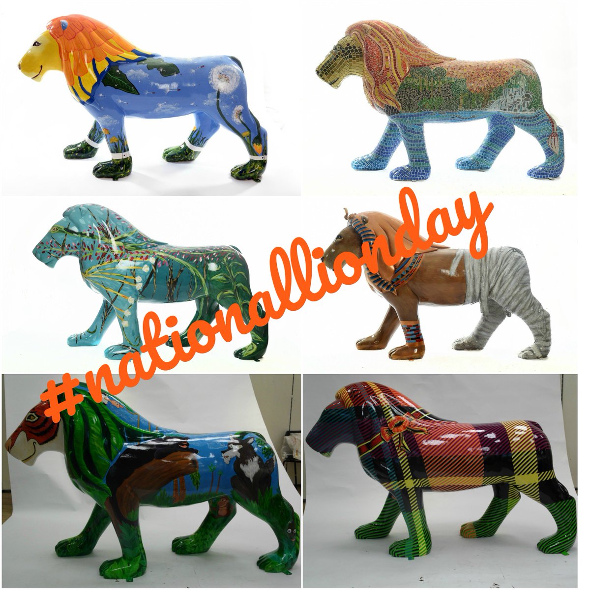 Happy #nationallionday!

Our lovely lions strutting their stuff below! ⬇️⬇️ #bigstampede17