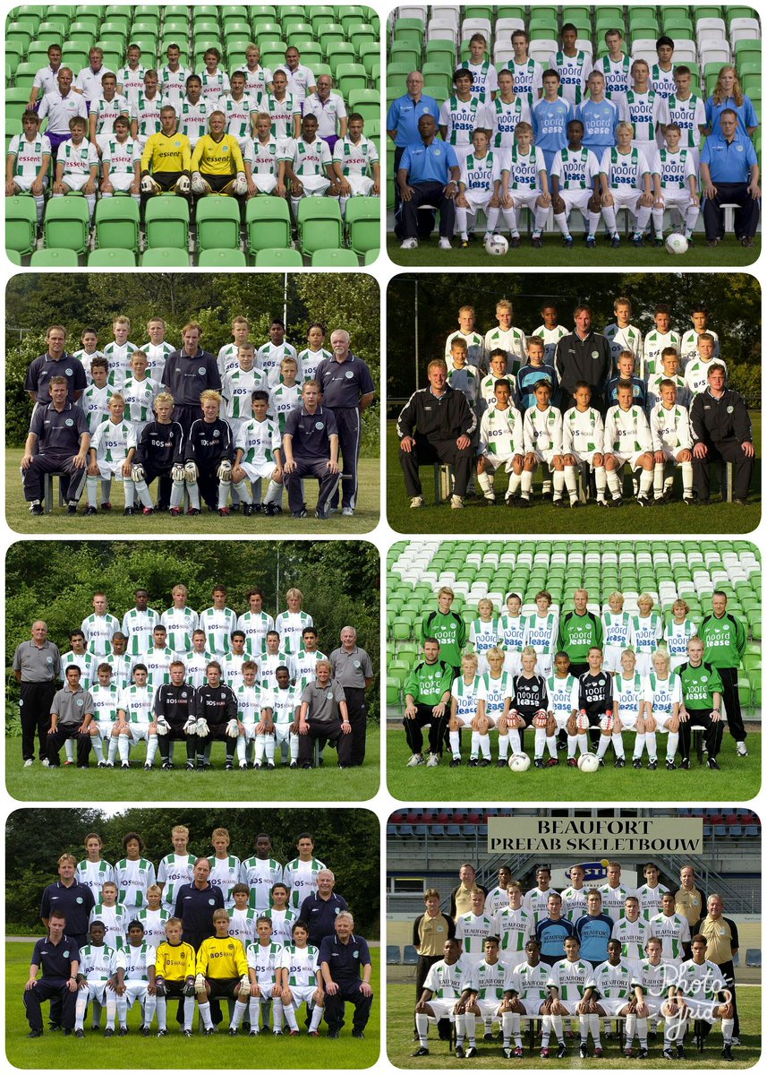 Elftalfoto's van onze jeugdteams door de jaren heen. Wie herkennen we nog?