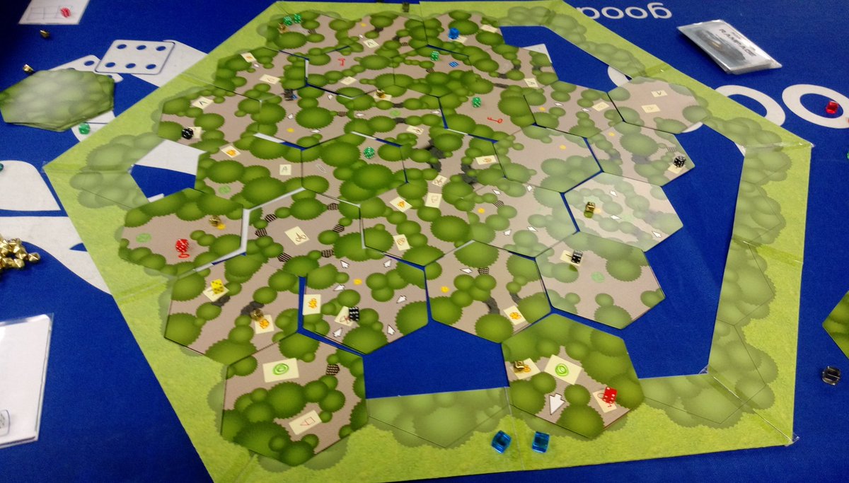 drbroadgames's tweet photo. Best playtest so far for #DarkForest at #GameFoundry https://t.co/tEZUMAgN4r