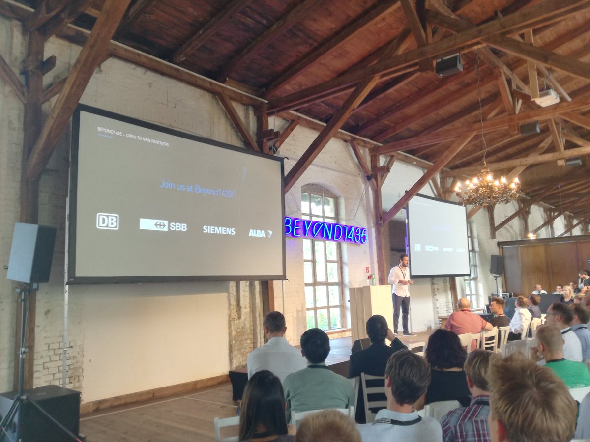 We warmly welcome Siemens, SBB, and Alba to the platform
