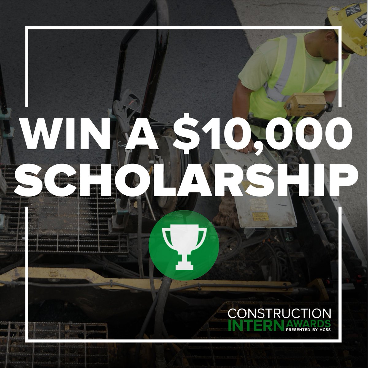 hcss's tweet photo. Need money for school? Interns are eligible for scholarships! Find out how to enter: https://t.co/e96TxiLwiN #ConstructionInternAwards https://t.co/DVMqF0AKHp