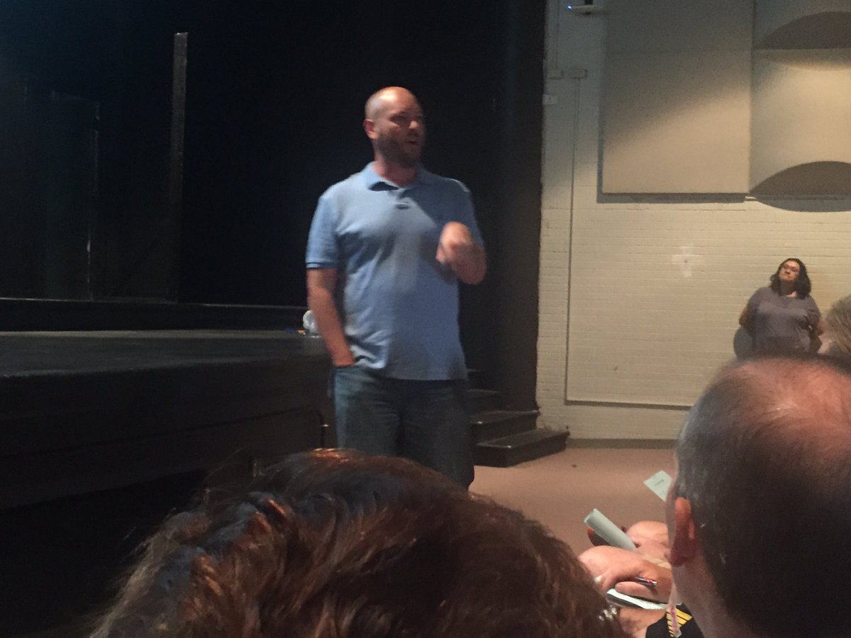 New WR Principal Josh Cooley is kicking off the year with staff! #welcomeback #teamjeffco <a href="/JeffcoSchoolsCo/">Jeffco Public Schools</a>