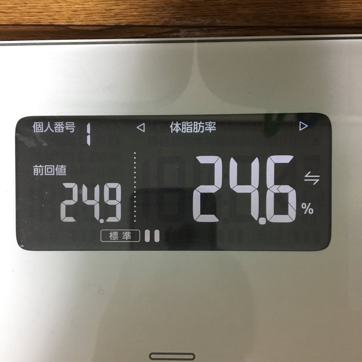 eccharl0414's tweet photo. ◾8/10🌙✍︎       

    体重45.45㌔    体脂肪24.6㌫                  

    当日朝比+0.75㌔       -0.3㌫ https://t.co/AkZN7qE1kX