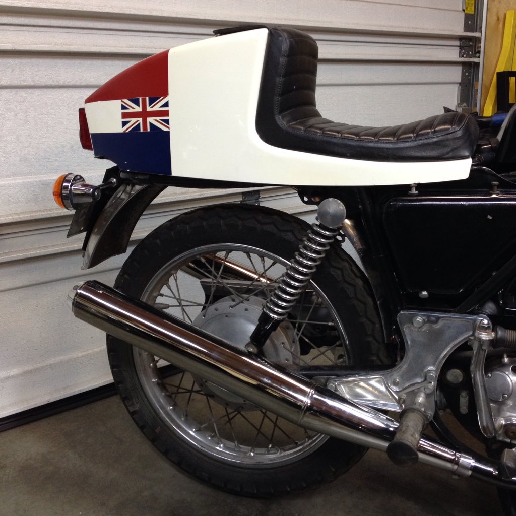 HooligansCycles's tweet photo. John Player Norton... #Norton #commando850 #JPN #johnplayerspecial #vintagemotorcycle #Britishmotorcycle #hooligansbritishcycles https://t.co/47TdeK82TI