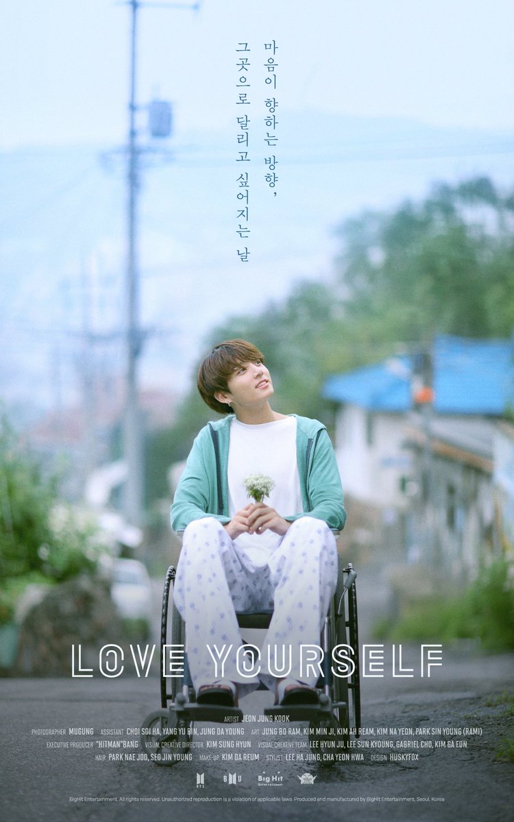 Bighit Entertainment Bts 방탄소년단 Love Yourself Poster Jungkook