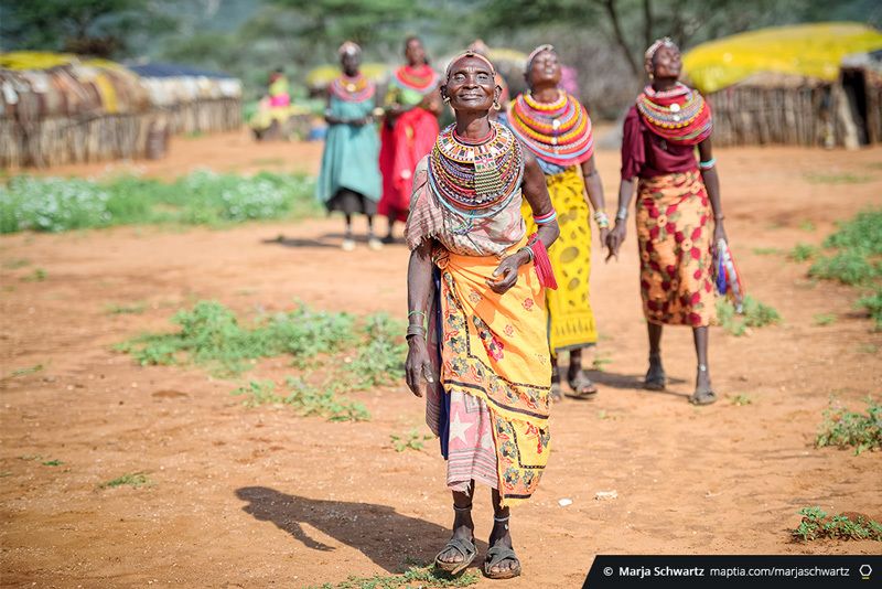 One of Kenya's most fascinating tribes, the Samburu, or "butterfly" people on.maptia.com/2tH1oLJ by <a href="/marjaschwartz/">Marja Schwartz</a>