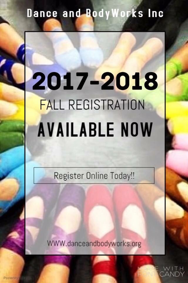 Fall Registration is officially open!! 🎉 Visit our website for more information!