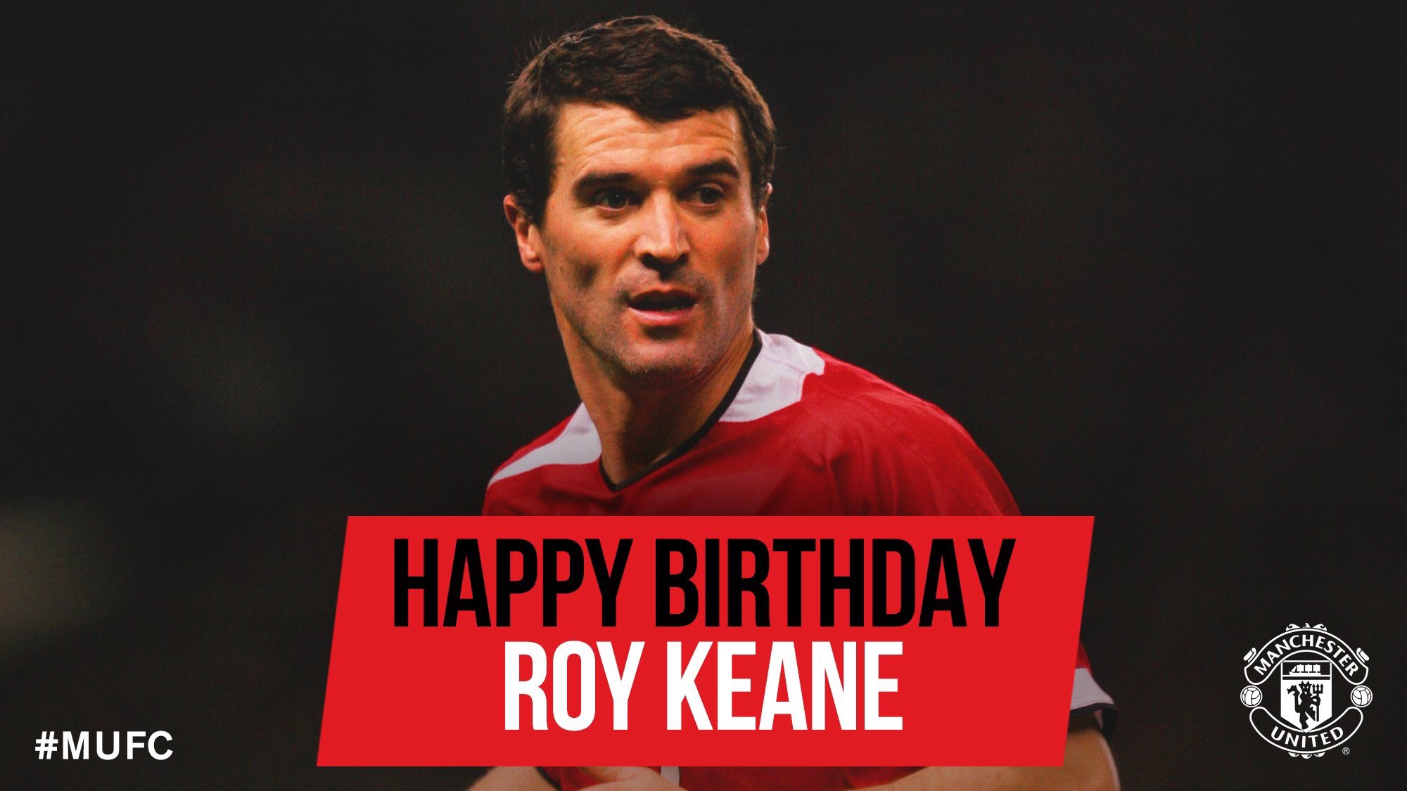 Happy birthday to Roy Keane who turns 46 today!    