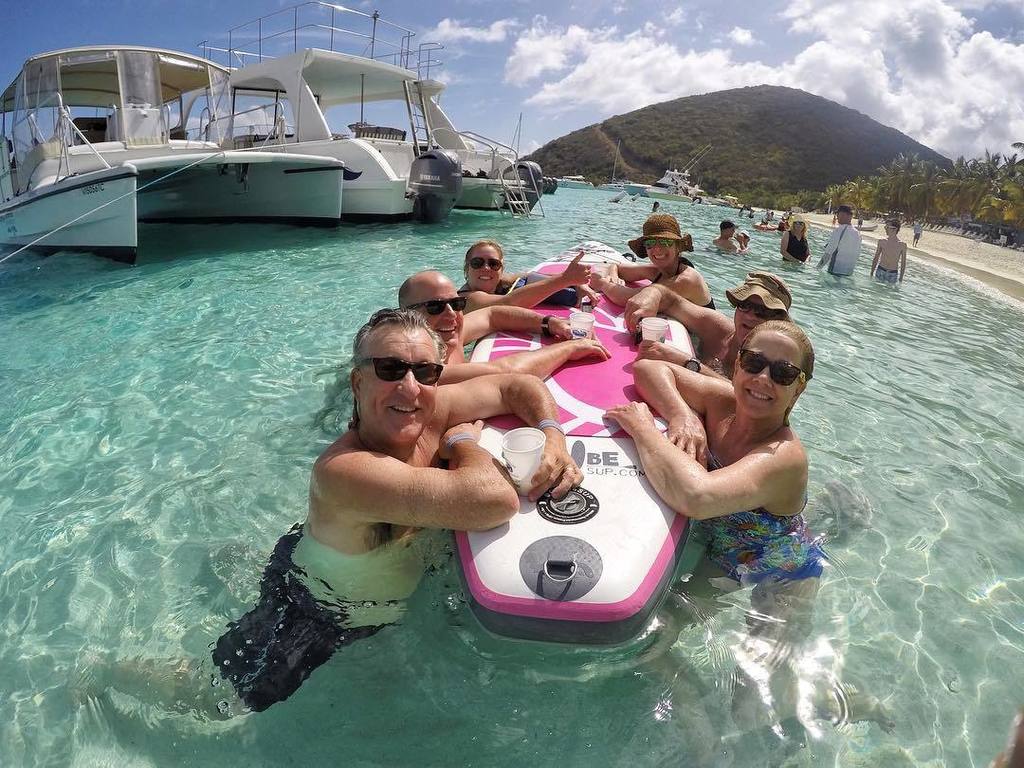 CaribeSUP's tweet photo. When we say our board is multifunctional, we mean it!😎😎☀️🌴🌊💦💦☀️#thirstythursday #caribesup #goodtimes #workhard #p… https://t.co/fATCp0PV6w https://t.co/RNyQutg20n