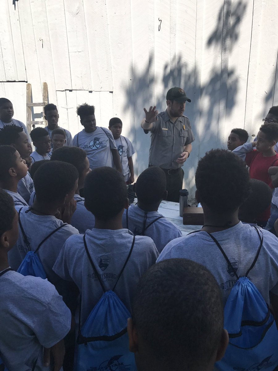 nativity_school's tweet photo. Next up on "The Great Task" ... Medical Triage! @visitgettysburg https://t.co/NJ1R11TQHb