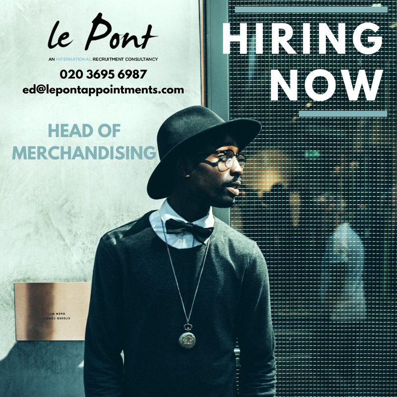 LePont_Appts's tweet photo. Head of Merchandising (12 Month Contract) https://t.co/5INJOsT8wz https://t.co/GsXNgD1HHY