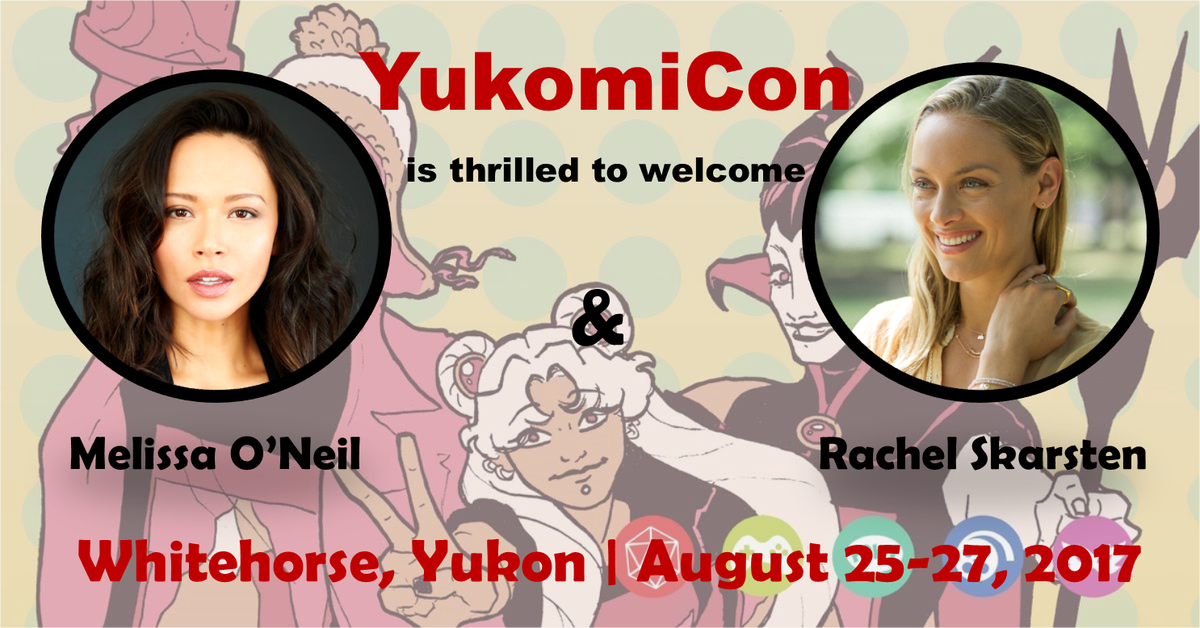 ConventionsEtc's tweet photo. heading to the great white north @Mel13Oneil &amp; @RachieSkarsten will be off to @YukomiCon https://t.co/ktFTkN16jy