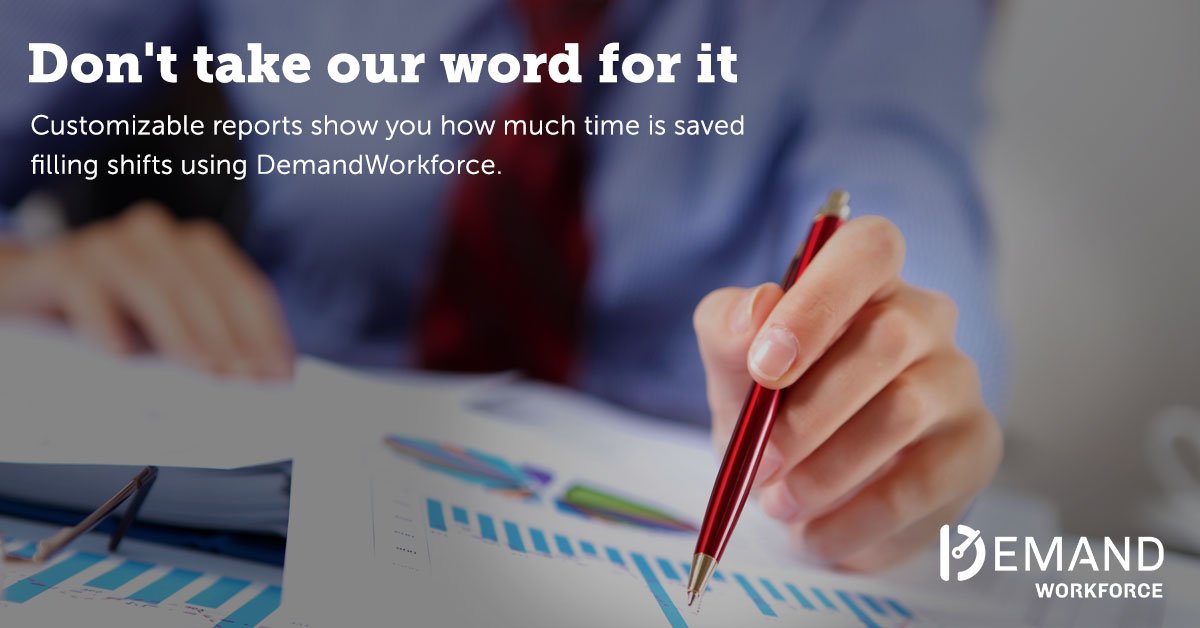 DemandWrkfrce's tweet photo. Take the stress out of filling last minute shifts. Demand Workforce easily tracks and logs responses. https://t.co/pGL2Jh7fr7 https://t.co/3TcJNLKvOU