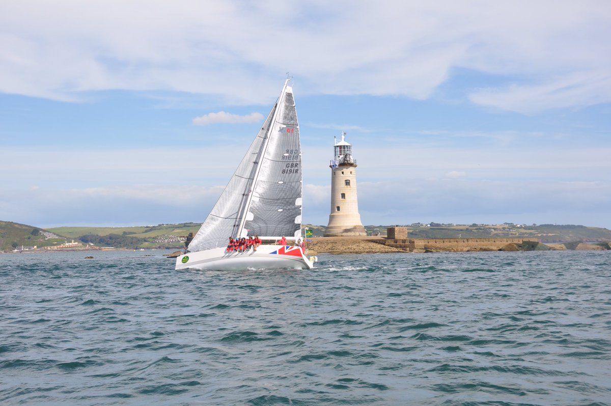 nick_bishop's tweet photo. @RORCRacing British Soldier hitting the finish line #Fastnet2017 #sailing #offshore @BritishArmy https://t.co/EaFa4gnfYg