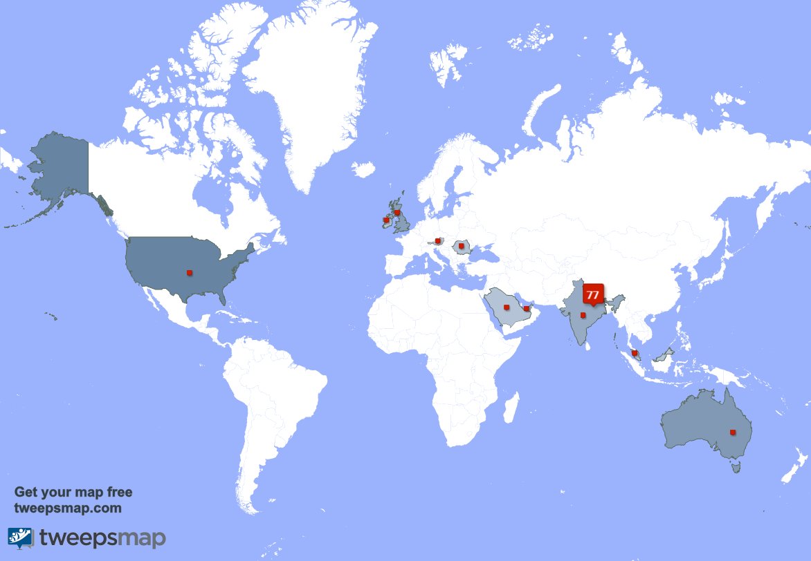 I have 2 new followers from UK. last week. See tweepsmap.com/!biswaslohani