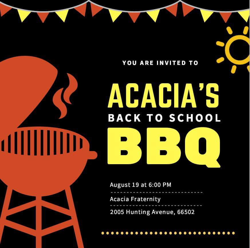 Make the most out of those last moments of summer! Listen to Schmitz Blitz live and hang out with friends! Also did we mention free food? 👉👉